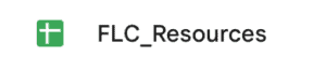 FLC_Resources file link with excel spreadsheet icon